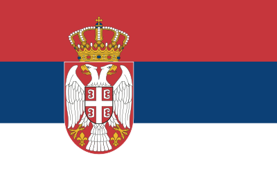 serbische Flagge